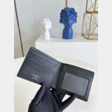 Louis Vuitton Men Replica M64002 Slender Wallet Monogram Eclipse Canvas