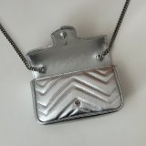 Replica Handbag Store Gucci 476433 Best GG Marmont Super Mini Bag