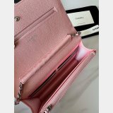 Most classical CC WOC Small caviar leather Chain bag