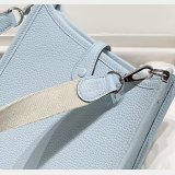 Hermes Mini Evelyne Bag Togo Leather Holy Grail Blue