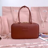 Miu Miu Leather Top Handle Bag 5BB172