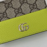 Luxury Gucci 841358 Bi-Color GG Marmont Wallet Bag