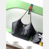 Replica 1:1 Mirror AS5466 & AS5463 Hobo Black Handbag