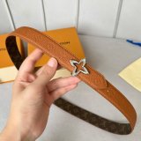 Cheap LV Flowergram 30mm Reversible Belt
