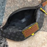 Shop Louis Vuitton M45220 Discovery Bumbag Monogram Eclipse Canvas