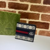 Gucci Replica Bags GG Supreme Ophidia Wallet 597606 Online