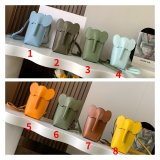 Replica Handbag Store Loewe Elephant Pocket in classic calfskin