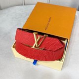 Louis Vuitton Signature Extra Long 35mm Belt Monogram Eclipse Canvas