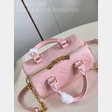 Perfect Pink M47136 Speedy Bandoulière 20 Replicas Louis Vuitton Bag