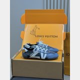 LV Sneakerina Leather and Suede