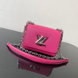 Replica Louis Vuitton Twist MM Epi Leather 16cm 4 Colours