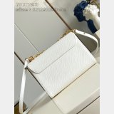 Louis Vuitton 1:1 Mirror M11723 Twist Copy Epi Black/White Bags