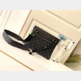 Louis Vuitton Outdoor Flap Messenger K45 M30413 Black Bags