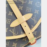 Luxury Louis Vuitton Monogram Saumur MM M40710 Shoulder Bag
