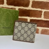 Gucci AAA+ Replica GG Supreme 671652 Replica Handbag Store Wallet with Interlocking G