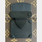 AAAQuality Louis Vuitton S Lock A4 Pouch Monogram Macassar M80560 Bag