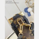 Louis Vuitton Side Trunk MM M27101 Monogram Canvas Women Bag