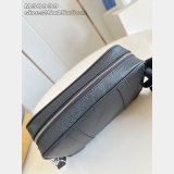 Louis Vuitton Pochette Kasai M30939 Luxury Taiga Leather Black