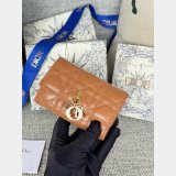 Replica Handbag Store Dior Lady Lamb Skin Wallet Inspired