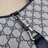 Gucci Replica Handbag Store Jackie 1961 small shoulder bag ‎678843 Beige and blue