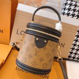 AAA+ Louis Vuitton Replica Cannes Epi Leather in Black