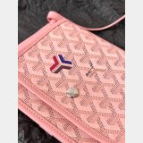 Goyard Replica Handbag Store Plumet Pocket Wallet Knockoff Pink Bag