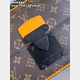 S-Lock Messenger Monogram Macassar M46688 Knockoff Louis Vuitton Bag