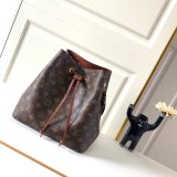 Luxury Replica Louis Vuitton Monogram Canvas Neonoe MM M44887 Bag