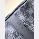 LV Keepall Replica Keepall Bandouliere N41418/N41416/N41413 Damier Graphite Canvas
