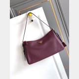 Prada Aime Leather Shoulder Bag