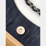 Top Quality AS2138 Vintega Denim Tote Shopping Bag