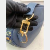 Replicas Shop Louis Vuitton 2022 Keepall Bandoulière 50 Other Leathers M45975 Blue
