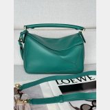 Best Loewe Featherlight Puzzle Small Nappa Lambskin Handbag 24CM