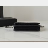 Fashion AP4241 Chain Wallet Knockoff Black Bag