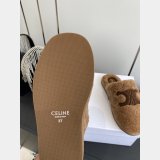CELINE PITEA CLOG IN SUEDE CALFSKIN