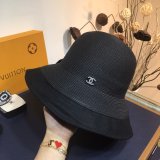 Replica Handbag Store CC design Fine straw woven hat bow