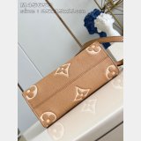 TOP lV Onthego PM Tote Bag Bicolour Monogram Empreinte Leather