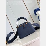 Top Quality Designer Louis Vuitton Capucines Mini M25231 Navy