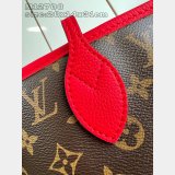 The Best Quality Louis Vuitton Neverfull M12708 Red Replica Bags