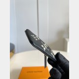 Louis Vuitton Knockoff M80885 Sale Key Pouch Monogram Empreinte Leather Black