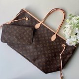 Top Quality louis vuitton neverfull GM M40990 beige 40CM