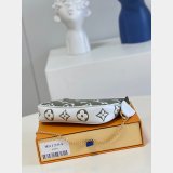Louis Vuitton Designer Replica Mini Pochette M81284 Khaki/Beige/Cream Accessoires