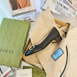 AAA+ Gucci Replica Horsebit Loafers Calfskin shoes