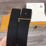 Dolabuy 2023 Louis Vuitton High Quality Replica Belts Black