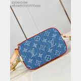 Louis Vuitton High Quality M83043 Nano Noé Monogram Denim Bag