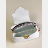 Louis Vuitton AAA Replica Designer Capucines Mini White M97980/M55921 Bag