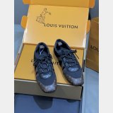 LV Sneakerina Leather and Suede shoes