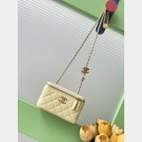 Shops 7 Star Chain Vanity AP3940 Lambskin Bag