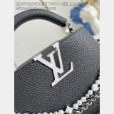 Louis Vuitton The Capucines High Quality M48865 Black Pearl Bag