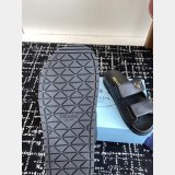 2025 Prada Padded Nappa Leather Slides